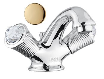 Смеситель для раковины Fiore VENERE SKY (SWAROVSKI®) 13OO0622, золото — фото 1, Смесители для раковины