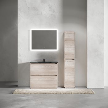 Товар: Тумба под раковину SANCOS Libra Floor напольная, 890х450х840, c двумя ящиками оснащенными доводчиками, дуб галифакс натуральный, арт. LB90FEG - фото 8 Тумба под раковину SANCOS Libra Floor напольная, 890х450х840, c двумя ящиками оснащенными доводчиками, дуб галифакс натуральный, арт. LB90FEG — фото 8, Тумбы под раковину