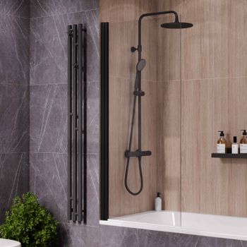 Шторка на ванну стеклянная Reflexion RX15070CBL-23 — фото 2, Шторки на ванну