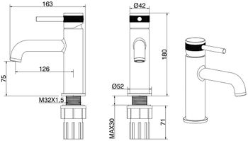 Товар: Смеситель для раковины Allen Brau Priority 5.31001-BN Никель брашированный - фото 18 Смеситель для раковины Allen Brau Priority 5.31001-BN Никель брашированный — фото 18, Смесители для раковины