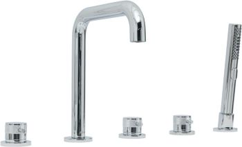 Смеситель на борт ванны Allen Brau Priority 5.31007-00 Хром — фото 1, Смесители на борт ванны