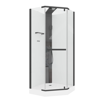 Душевая кабина Ceruttispa Chika 90х90 901B без гидромассажа — фото 1, Душевые кабины