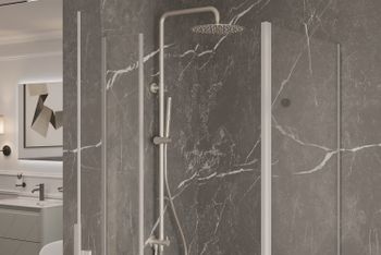 Душевая система Allen Brau Priority 5.31031-BN Никель брашированный — фото 7, Душевые стойки