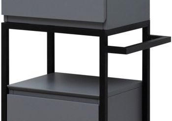 Полотенцедержатель для пенала Allen Brau Priority 1.31008.BB Черный браш — фото 10, Полотенцедержатели