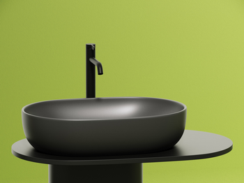 Раковина-чаша Ceramicanova Element 60 CN6047MDH Темный антрацит матовый — фото 17, Раковины накладные