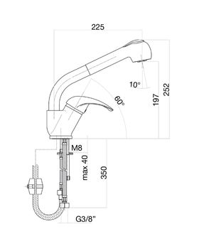 Товар: Смеситель для кухни Fiore NEXUS 43CR4395, хром - фото 2 Смеситель для кухни Fiore NEXUS 43CR4395, хром — фото 2, Смесители для кухни
