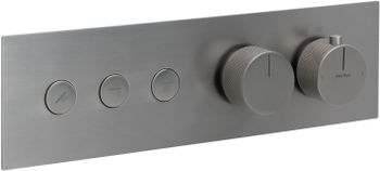 Смеситель для душа Allen Brau Liberty 5.33003-BN с термостатом Никель брашированный — фото 4, Смеситель для душа