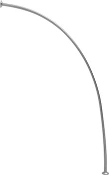 Карниз для ванны Aquanet Maldiva полукруглый 150х90 00175656 — фото 6, Карнизы для ванной