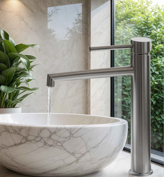 Смеситель для раковины Boch Mann Stella BN BM10437 Никель — фото 1, Смесители для раковины