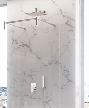 Душевая система встраиваемая Webert Pegaso PE890103015, хром — фото 4, Душевые системы