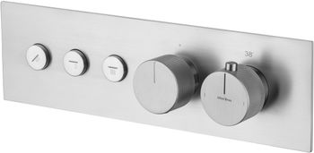 Смеситель для душа Allen Brau Liberty 5.33003-BN с термостатом Никель брашированный — фото 21, Смеситель для душа