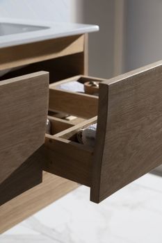 Тумба под раковину Allen Brau Glority 120 1.35004.NW дуб антик — фото 11, Тумбы под раковину