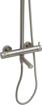 Душевая система Allen Brau Priority 5.31A10-BN Никель брашированный — фото 7, Душевые стойки