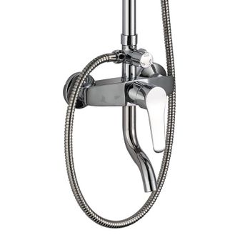 Душевая система Haiba HB2423, хром — фото 3, Душевые системы