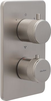 Смеситель для душа Allen Brau Priority 5.31314-BN с термостатом Никель брашированный — фото 5, Смеситель для душа