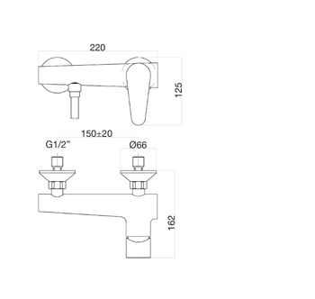 Товар: Смеситель для душа Fiore KERA 88NN5540, черный - фото 2 Смеситель для душа Fiore KERA 88NN5540, черный — фото 2, Смеситель для душа