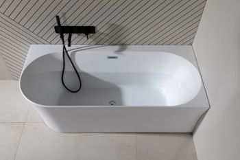 Акриловая ванна Allen Brau Priority 4 170x78 R 2.31004.21B без гидромассажа — фото 1, Акриловые ванны