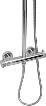 Душевая система Allen Brau Fantasy 5.11001-00 с термостатом Хром — фото 3, Душевые стойки