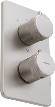 Смеситель для душа Allen Brau Priority 5.31314-BN с термостатом Никель брашированный — фото 1, Смеситель для душа