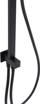 Душевая система Allen Brau Infinity 5.21031-31 Черная матовая — фото 1, Душевые стойки