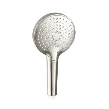 AQM8510BN Ручной душ, Ø120 мм, 3 режима, никель шлифованный — фото 1, Лейки для душа