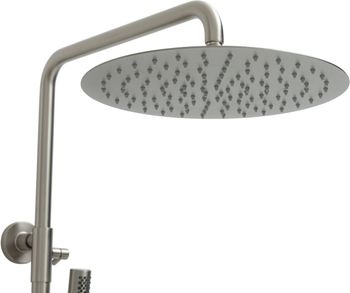 Душевая система Allen Brau Priority 5.31A10-BN Никель брашированный — фото 2, Душевые стойки