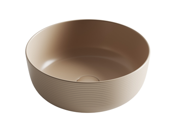 Раковина-чаша Ceramicanova Element 36 CN6073MC Капучино матовая — фото 1, Раковины накладные