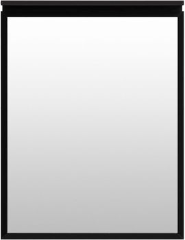 Зеркало Allen Brau Priority 60 1.31013.BB с подсветкой Черный браш — фото 5, Зеркала в ванную комнату