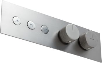 Смеситель для душа Allen Brau Liberty 5.33003-BN с термостатом Никель брашированный — фото 2, Смеситель для душа