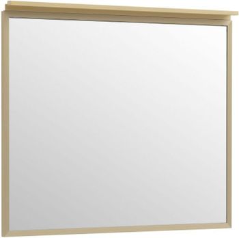 Зеркало Allen Brau Priority 90 1.31016.03 с подсветкой Латунь браш — фото 7, Зеркала в ванную комнату