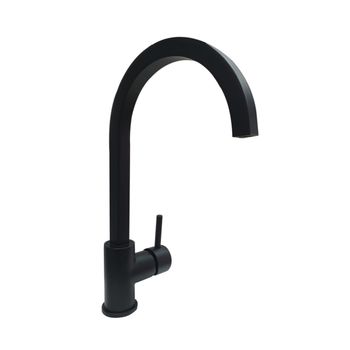 Смеситель для кухни Webert Praga PR920302560, черный — фото 3, Смесители для кухни