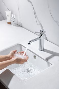 Смеситель для раковины Allen Brau Priority 5.31A01-00 Хром — фото 12, Смесители для раковины