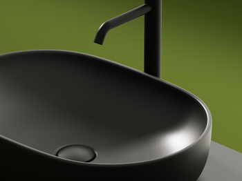 Раковина-чаша Ceramicanova Element 60 CN6047MDH Темный антрацит матовый — фото 14, Раковины накладные