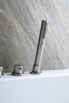 Смеситель на борт ванны Allen Brau Priority 5.31007-BN Брашированный никель — фото 14, Смесители на борт ванны