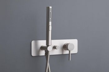 Смеситель для душа Allen Brau Priority 5.31009-BN Никель брашированный — фото 12, Смеситель для душа