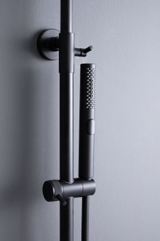 Душевая система Allen Brau Fantasy 5.11001-31 с термостатом Черная матовая — фото 7, Душевые стойки