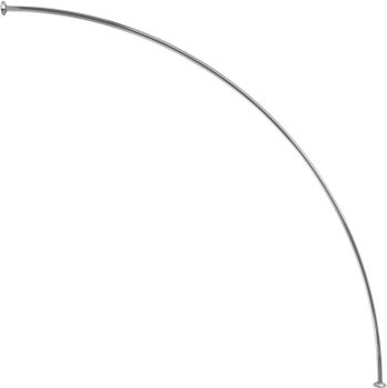 Карниз для ванны Aquanet Bali полукруглый 150х150 00156491 — фото 9, Карнизы для ванной