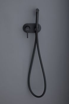 Гигиенический душ со смесителем Allen Brau Priority 5.31005-31 Черный матовый — фото 6, Гигиенические души