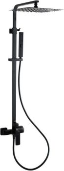 Душевая система Allen Brau Infinity 5.21012-31 Черная матовая — фото 22, Душевые стойки