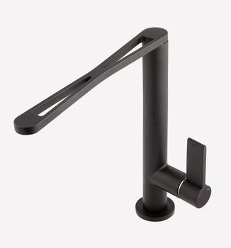 Смеситель для кухни Webert Essential EN920302560, черный — фото 3, Смесители для кухни